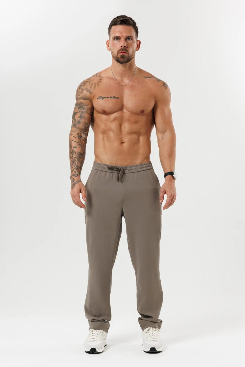 RELAXED TROUSER - TAUPE