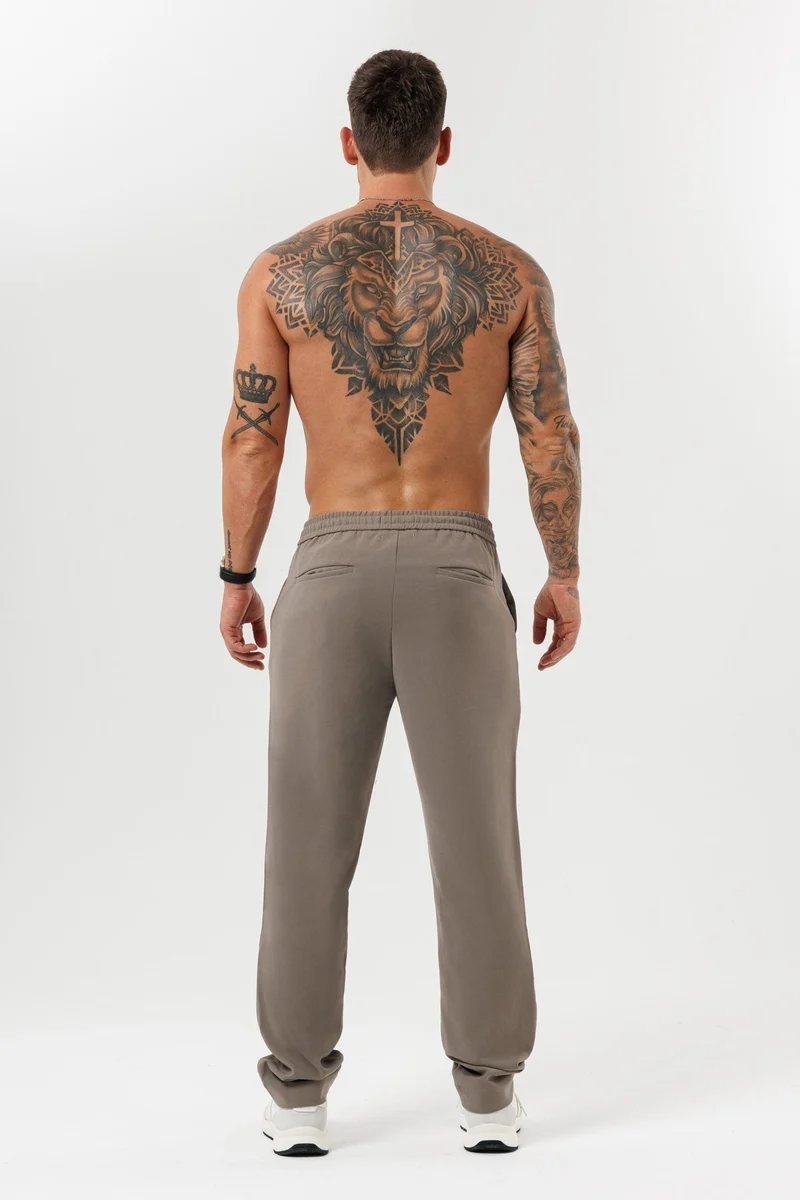 RELAXED TROUSER - TAUPE