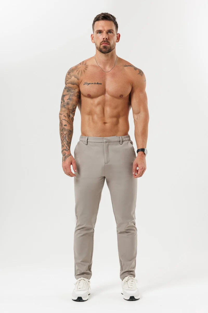 HYBRID TROUSER - MOCHA
