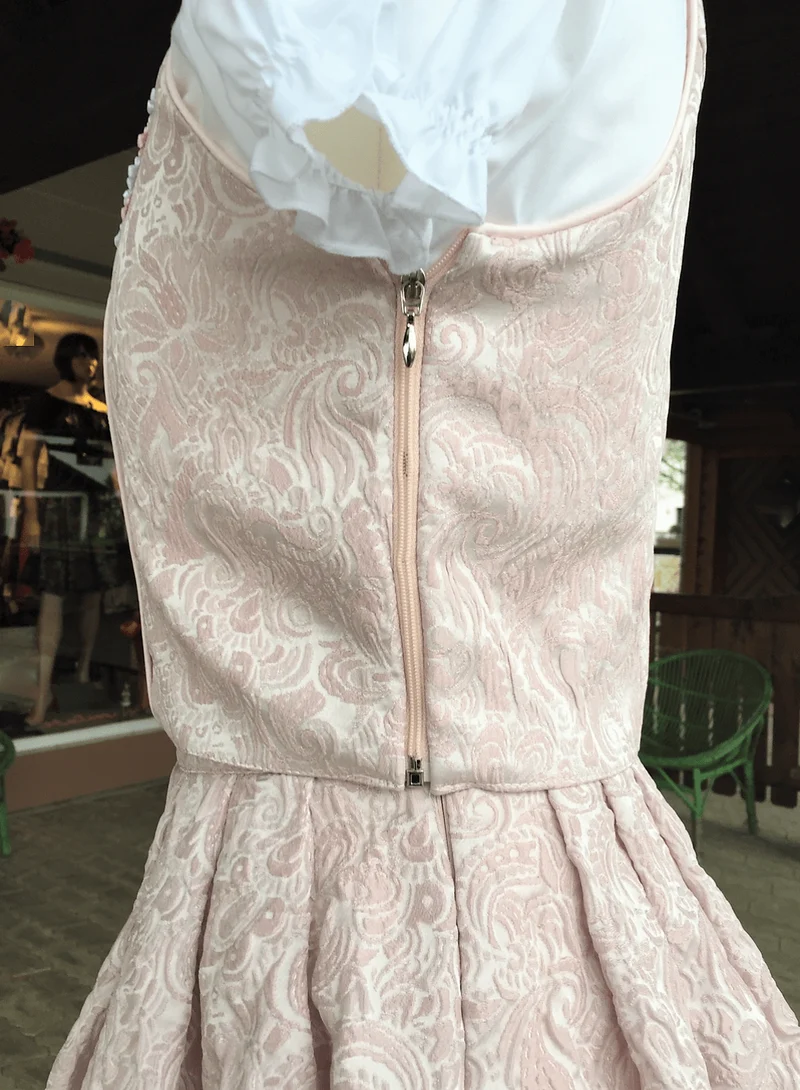 Kinderdirndl Kinga Madl, 2-Teiler, rosa, Mieder und Rock
