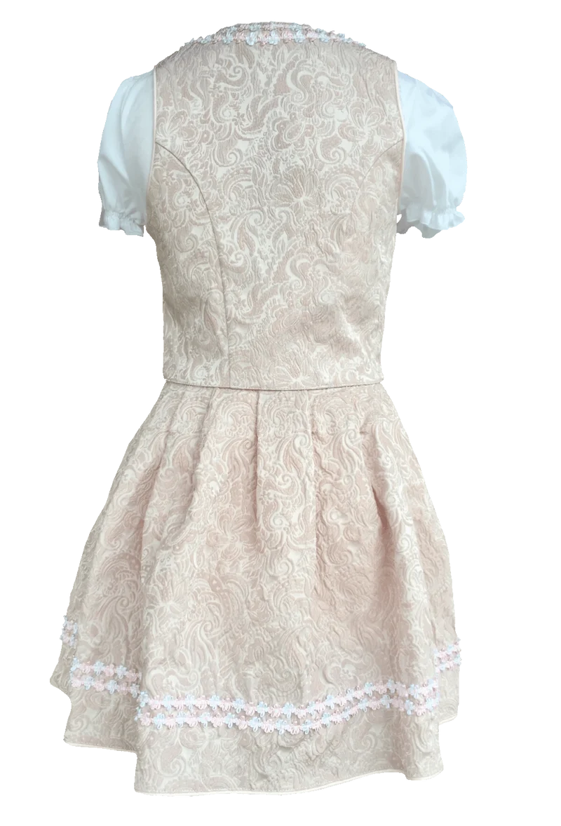 Kinderdirndl Kinga Madl, 2-Teiler, rosa, Mieder und Rock