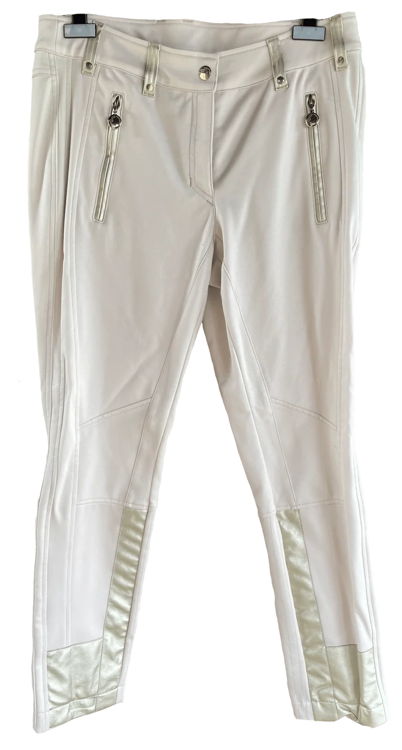 Hose Jerseyhose, Sportalm, Admiral, beige, gold, Gr. 42