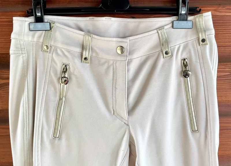 Hose Jerseyhose, Sportalm, Admiral, beige, gold, Gr. 42