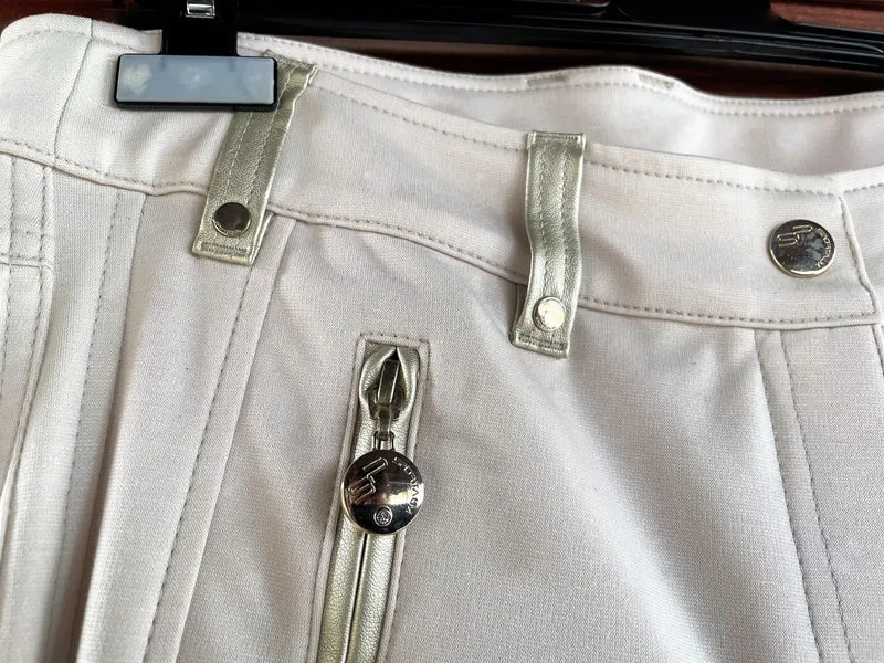 Hose Jerseyhose, Sportalm, Admiral, beige, gold, Gr. 42