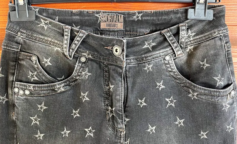 Hose Jeans, Sportalm, Spitfire, Sterne, Gr. 38