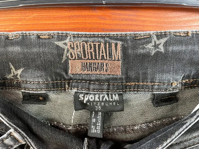 Hose Jeans, Sportalm, Spitfire, Sterne, Gr. 38