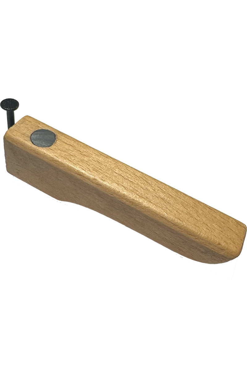 Flaschenöffner aus Holz mit Gravur - hopfen malz