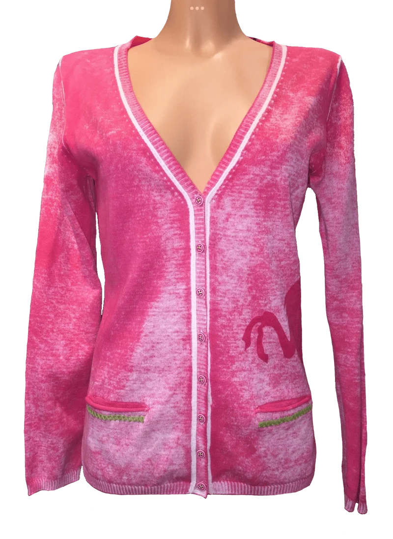 Trachten Jacke, Strickjacke, Wiesnkönig Tami, pink, rosa