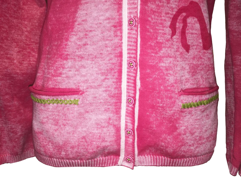 Trachten Jacke, Strickjacke, Wiesnkönig Tami, pink, rosa
