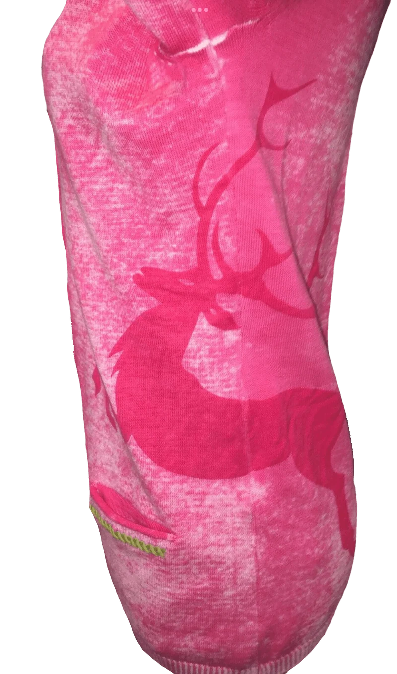 Trachten Jacke, Strickjacke, Wiesnkönig Tami, pink, rosa