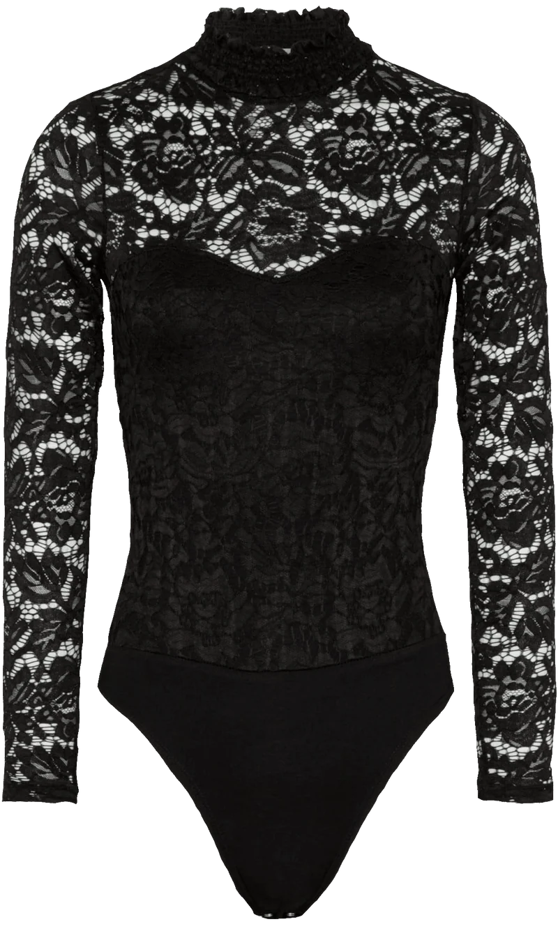 Trachtenbluse, Blusenbody, HangOwear, Filiz schwarz