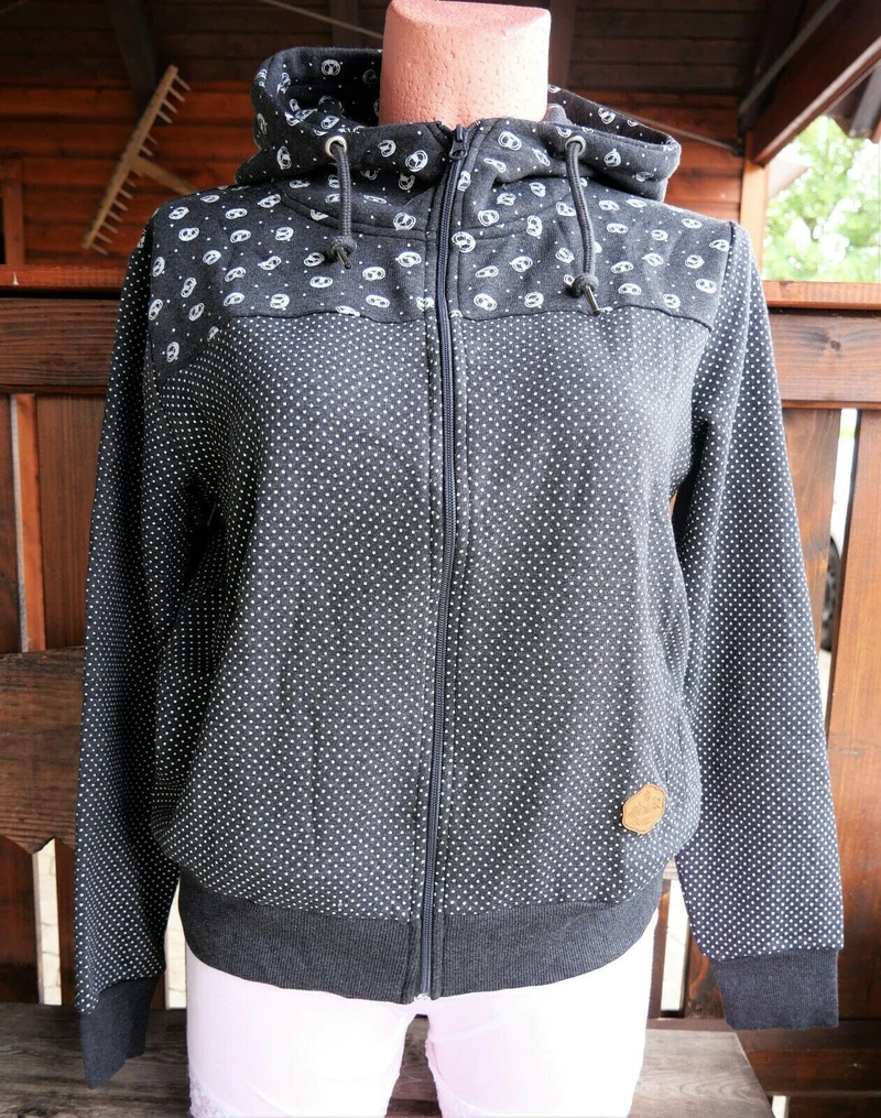 Trachten Jacke, Hangowear, Sweatjacke, Hoodie, Perez, Brezen, Gr. 46/48