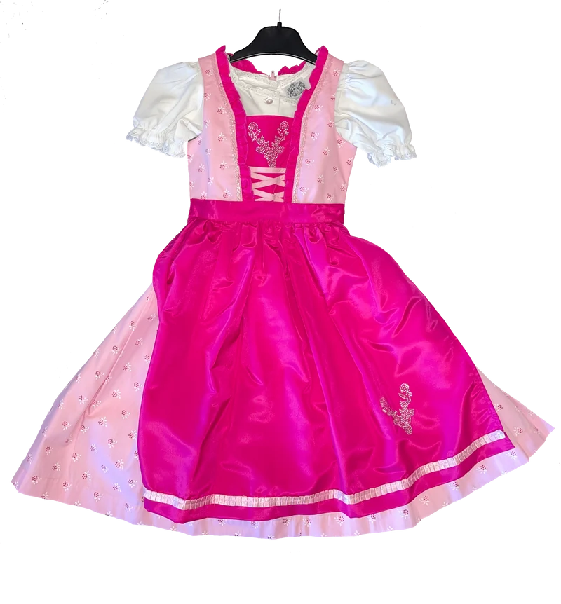 Kinderdirndl Madl, Hammerschmid, pink, rosa