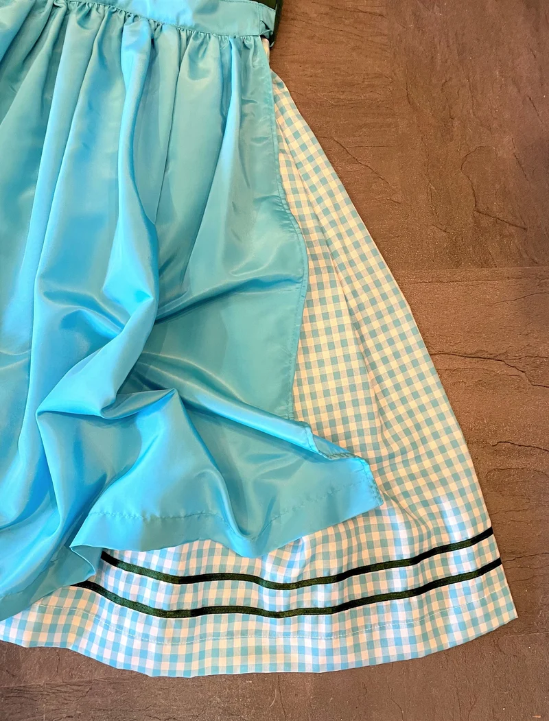 Kinderdirndl Madl, Hammerschmid, dunkelgrün, türkis