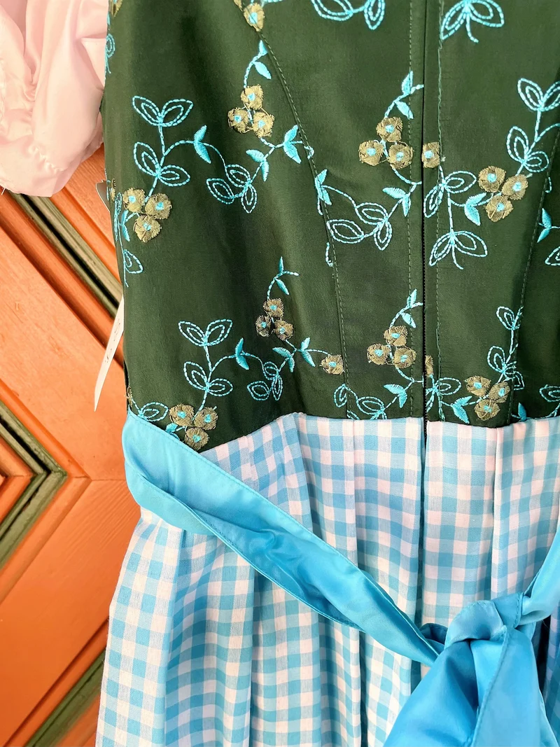 Kinderdirndl Madl, Hammerschmid, dunkelgrün, türkis