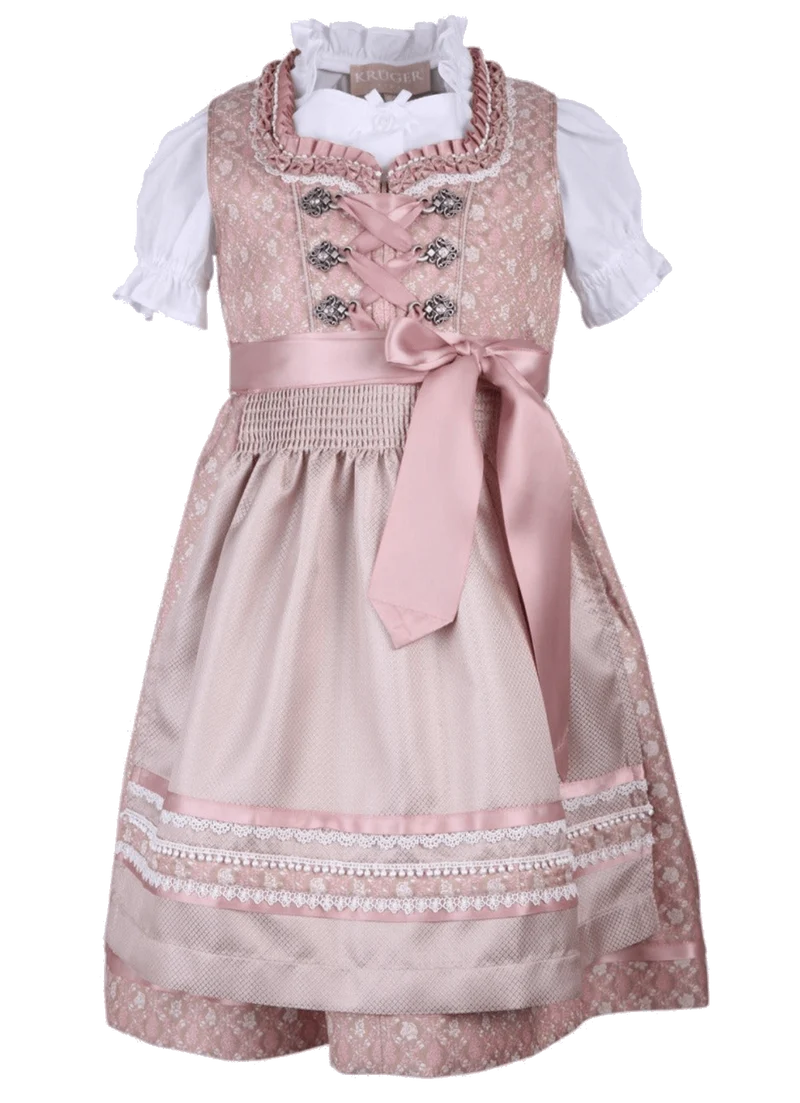 Kinderdirndl Krüger Madl, rosa Maggy