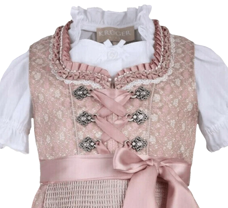 Kinderdirndl Krüger Madl, rosa Maggy