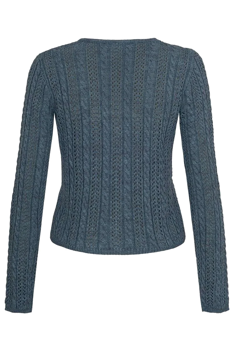 Kurze Dirndljacke mit Zopfmuster