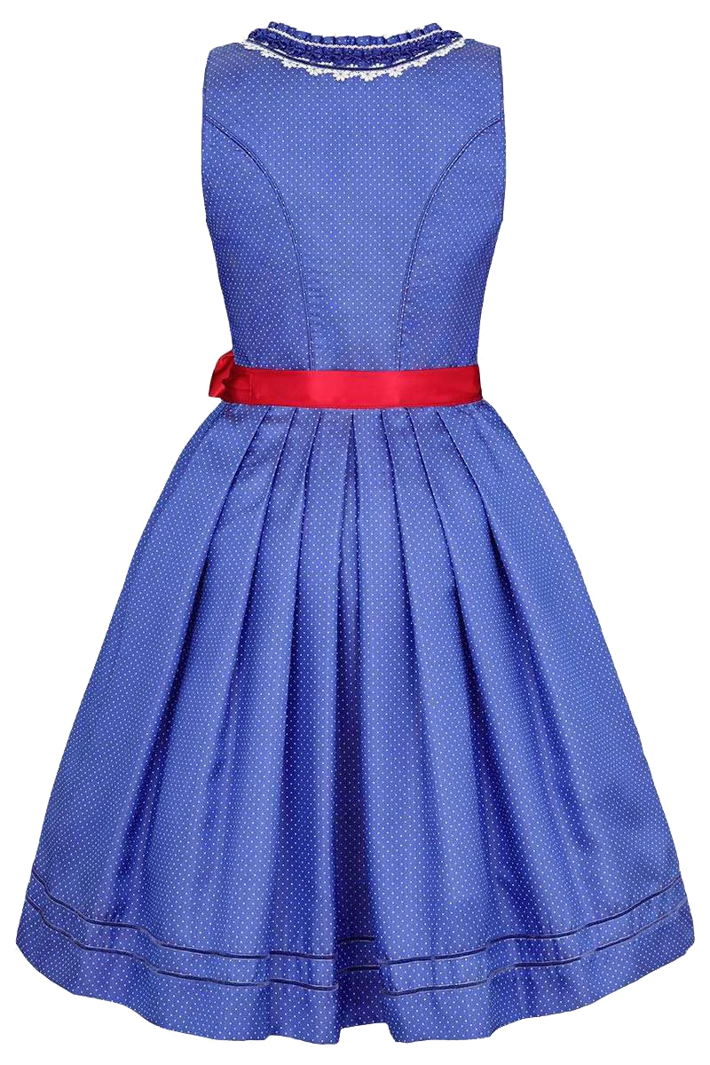 Krüger Madl Mini-Dirndl mit Baumwollspitzen-Schürze