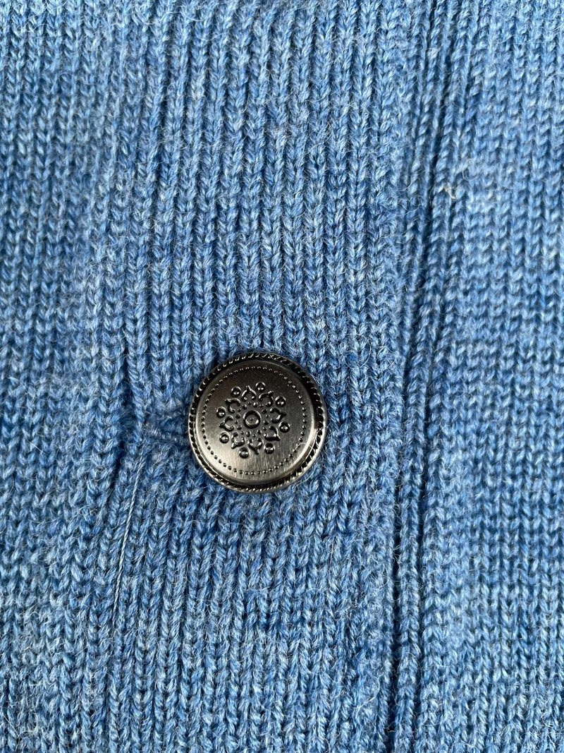 Trachten Jacke, Spieth & Wensky, Warja, Strickjacke, große Größen, blau