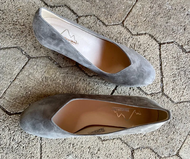 Pumps, Trachtenschuhe, Hirschkogel grau Anthrazit