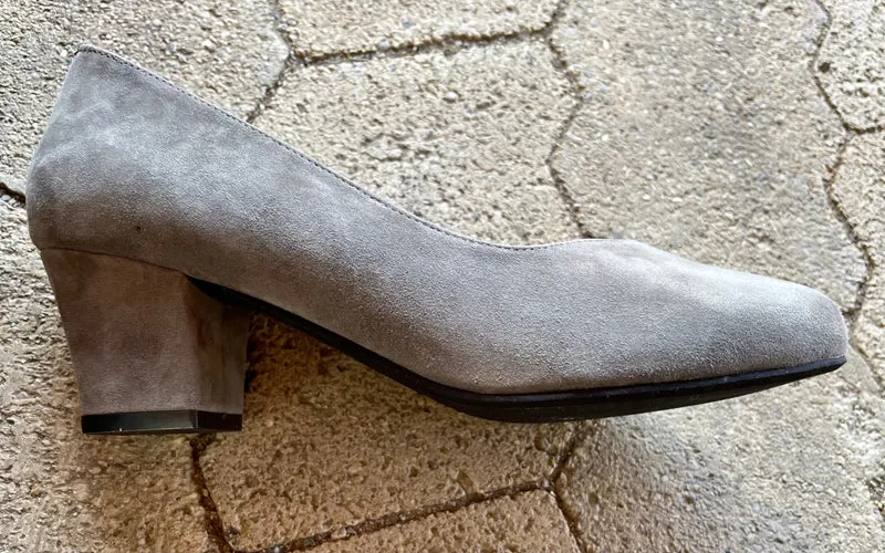 Pumps, Trachtenschuhe, Hirschkogel grau Anthrazit