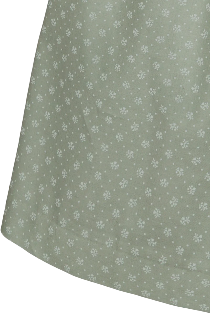Umstandsdirndl gemustert 80cm - schilf