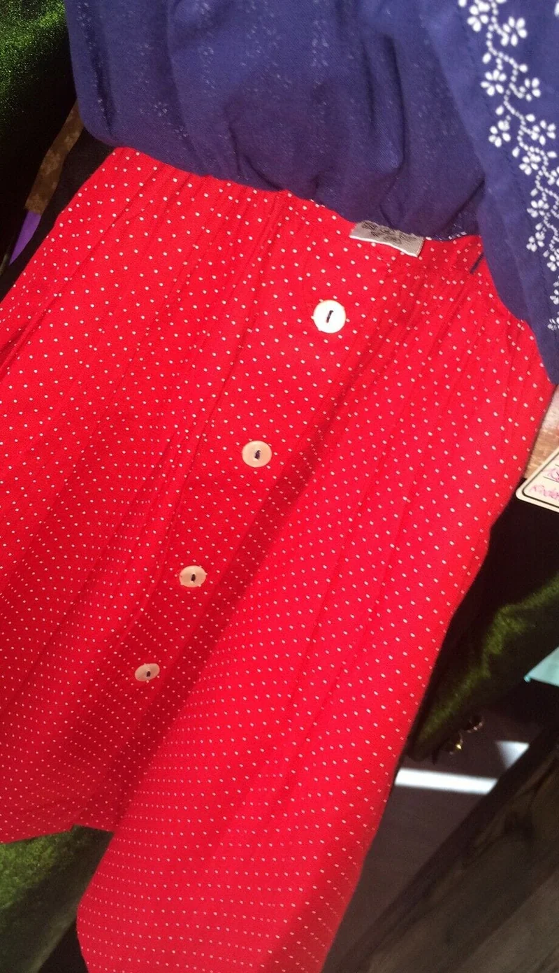 Kinderdirndl Madl, Isar Trachten rot, blau klassisch