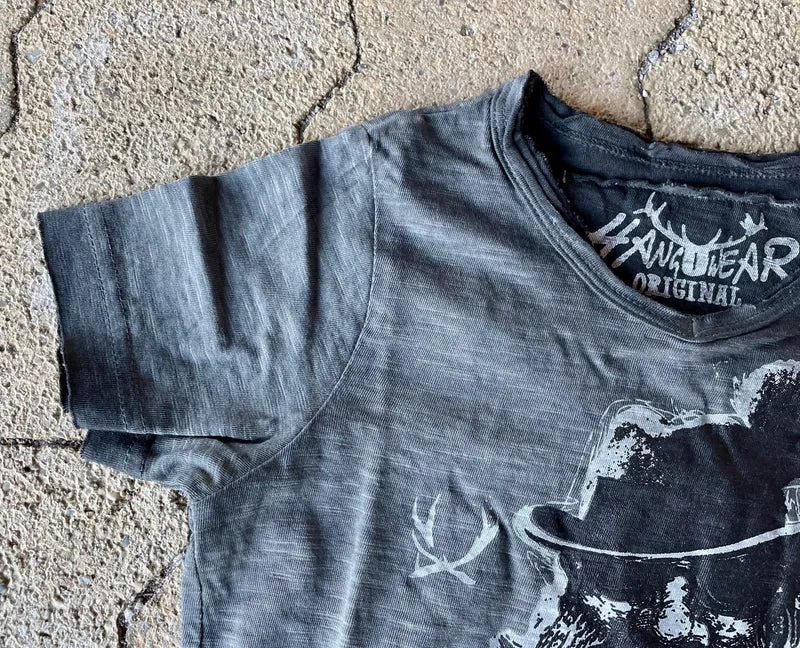 Kinder Buamshirt, HangOwear, Jimmy, grau