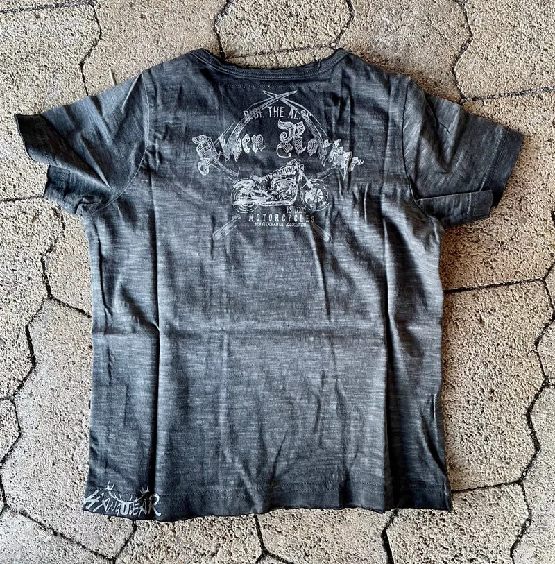 Kinder Buamshirt, HangOwear, Jimmy, grau