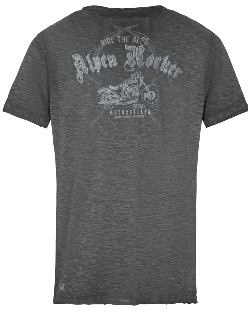 Herrenshirt, Trachten Shirt, HangOwear, Jimmy, grau