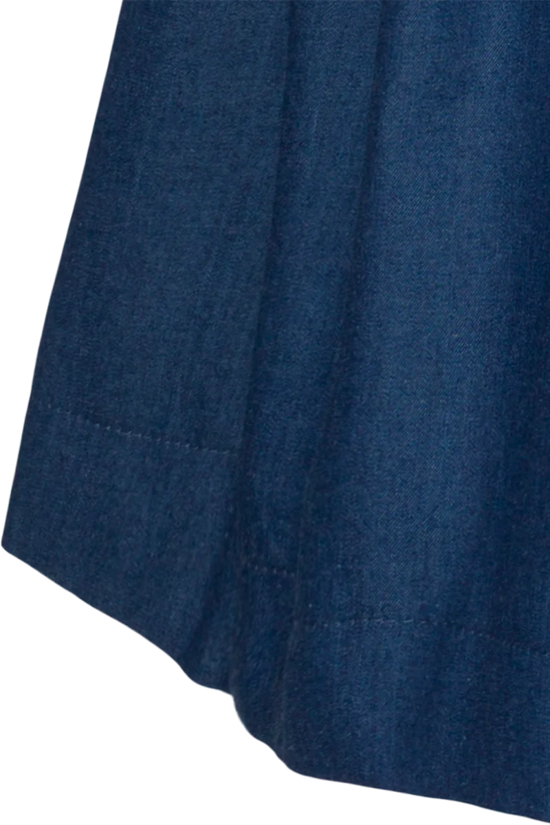 Kinder Baumwolldirndl im Jeanslook - blau