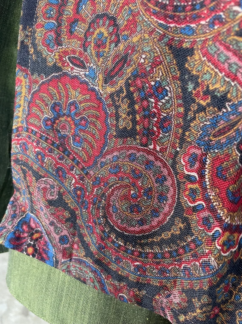Dirndlschürze, Schürze, Paisley für 60 65 cm, Gr. 2