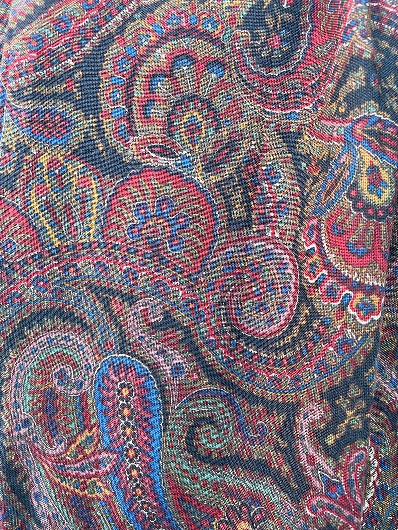 Dirndlschürze, Schürze, Paisley für 60 65 cm, Gr. 2