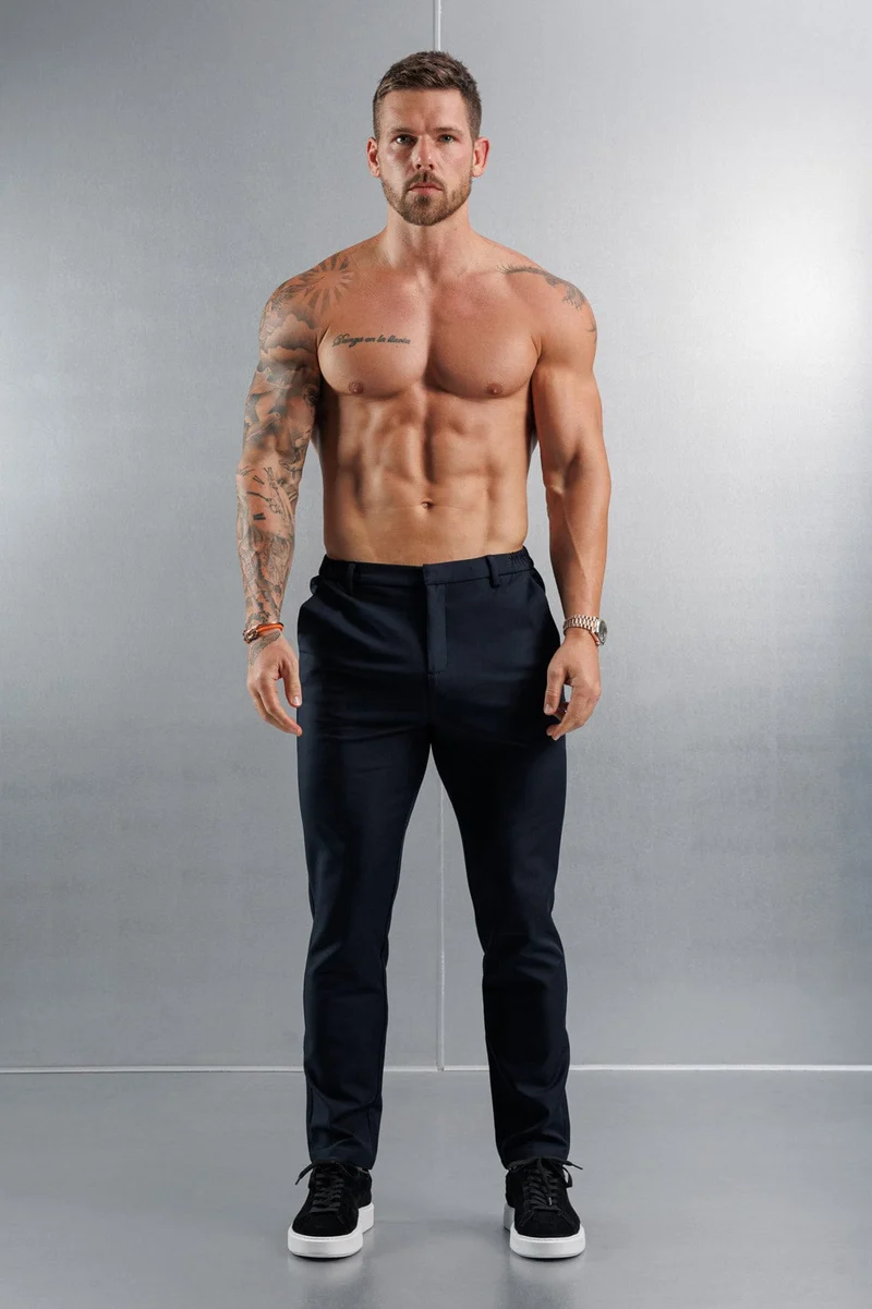 HYBRID TROUSER - NAVY