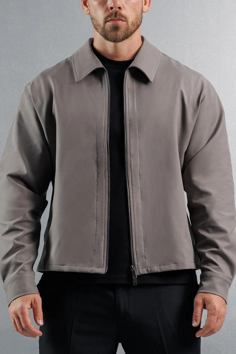 HYBRID JACKET - DARK GREY