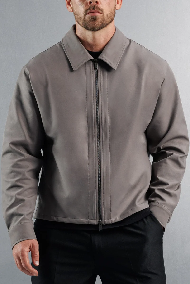 HYBRID JACKET - DARK GREY