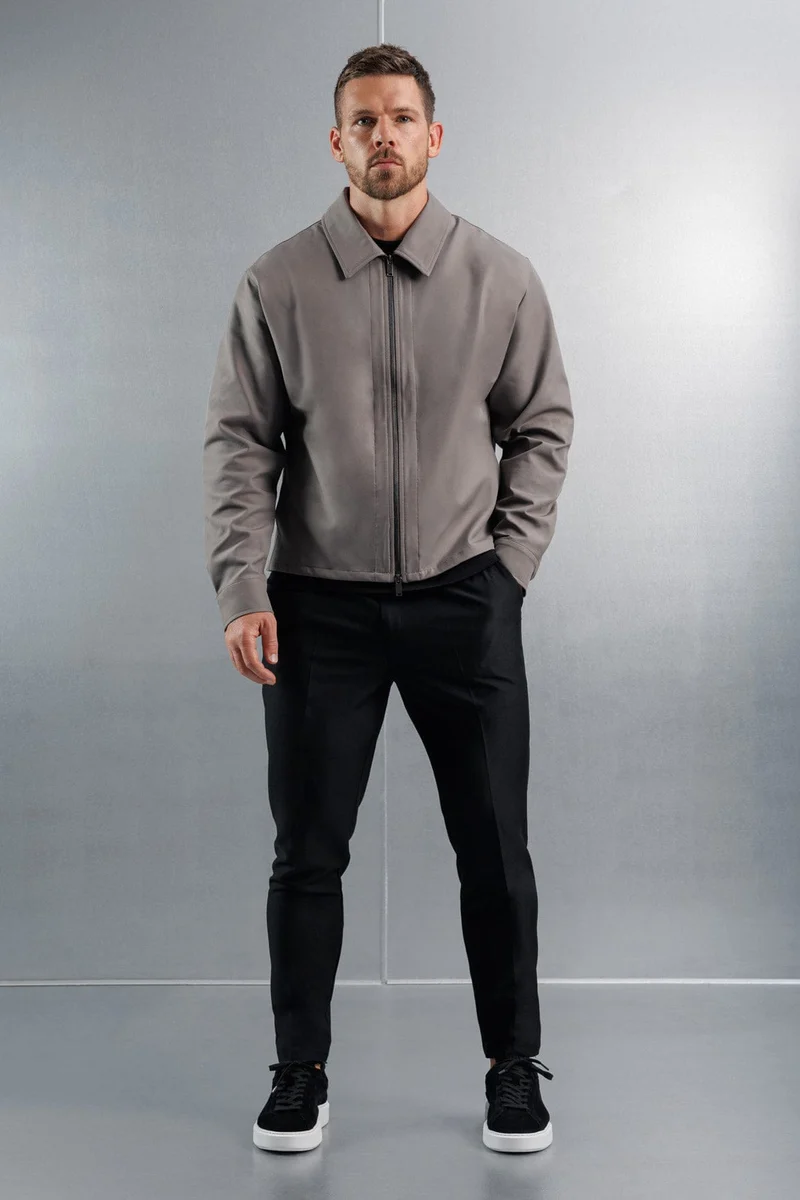 HYBRID JACKET - DARK GREY