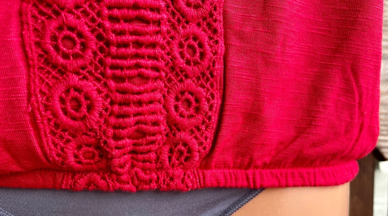 Trachtenshirt, HangOwear, Johanna, rot, Carmen