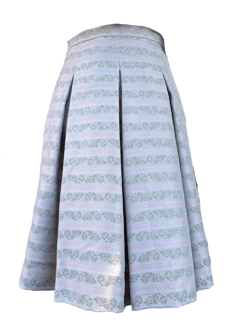 Trachten Rock Midi 60 cm, Toska, beige, rosa, Spieth & Wensky