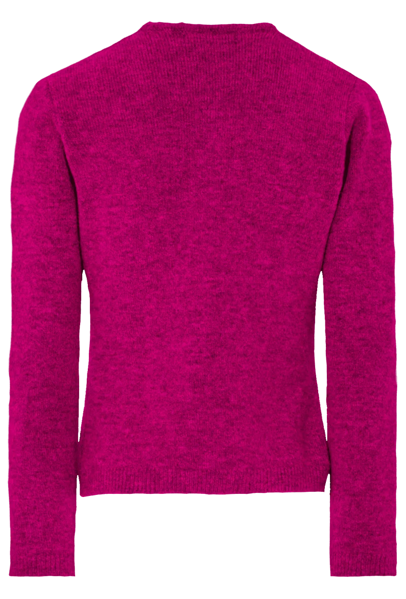 Trachten Jacke, Hangowear, Wega, pink, Strickjacke, Beere
