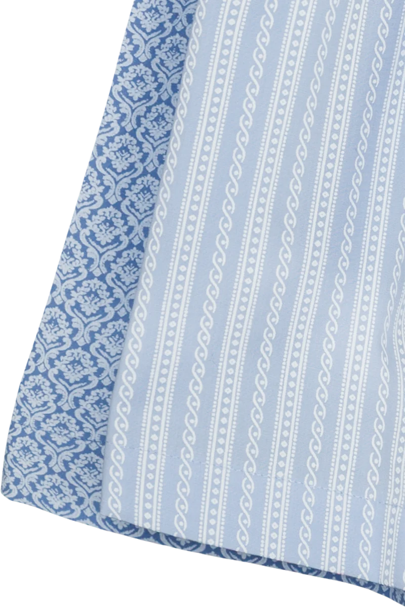 Mädchen Dirndl mit Bluse - hellblau