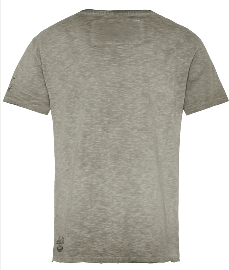 Herrenshirt, Trachten Shirt, HangOwear, Johann, Alpennarrisch, Oliv