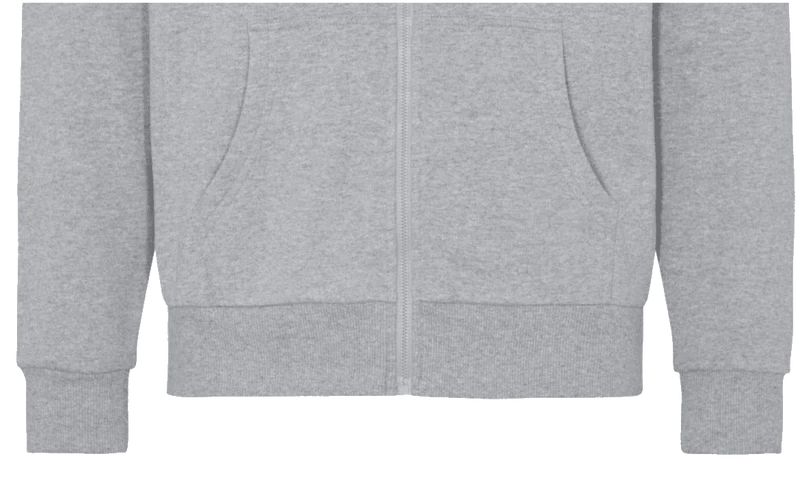 Herrenjacke, Sweat Hoodie HangOwear, Glutsbrüder grau