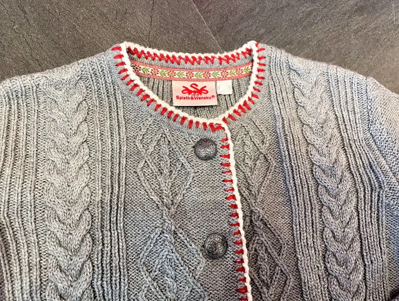 Kinder Trachtenjacke, Madl, Spieth&Wensky, Steglitz grau