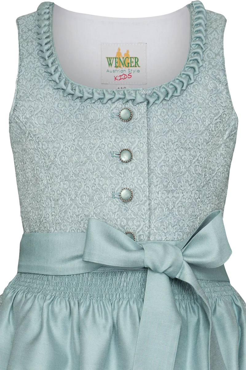 Kinderdirndl festlich mit floralem Muster