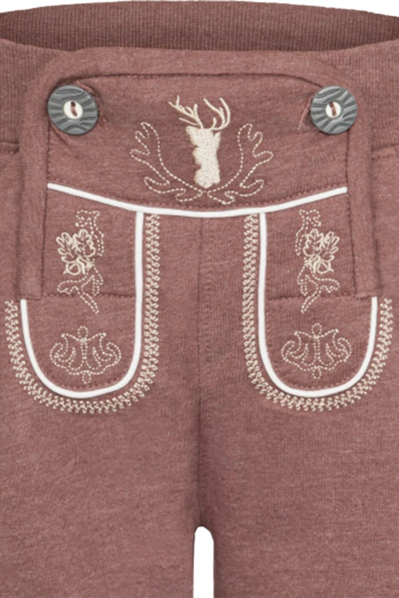Kinder Sweathose im Lederhosen-Stil