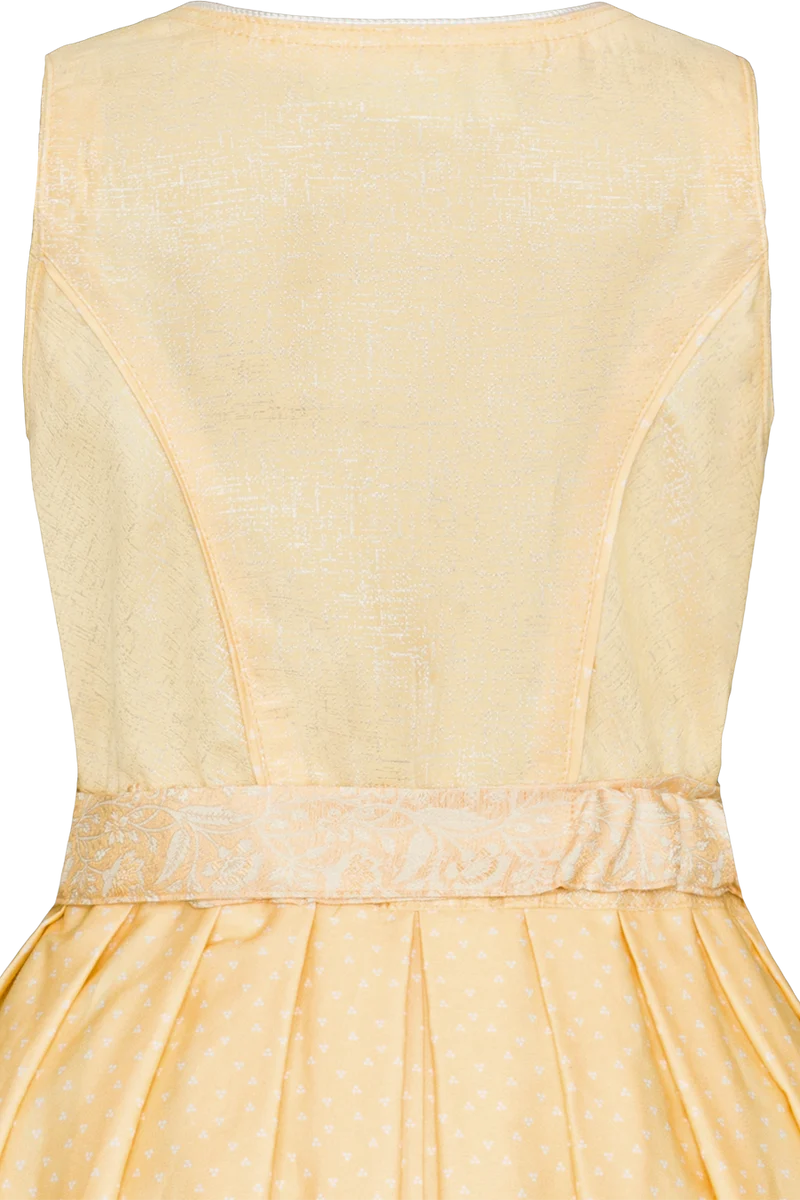 Kinderdirndl mit Broschenschürze und Jacquard