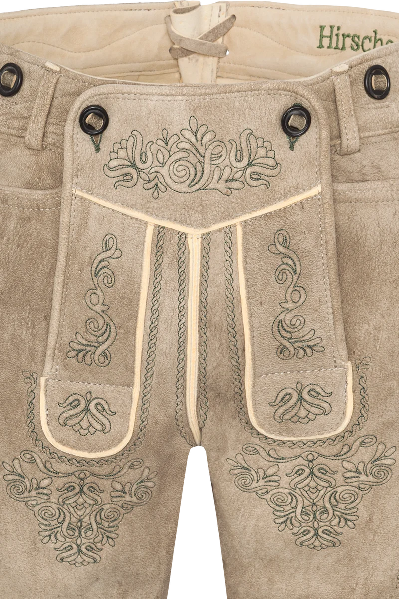 Rustikale Herren Hirschlederhose kurz