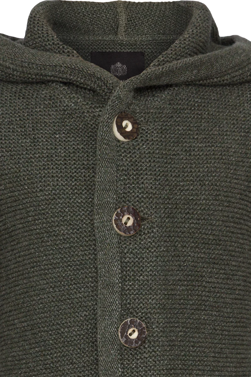 Kinder Strickjacke mit Kapuze